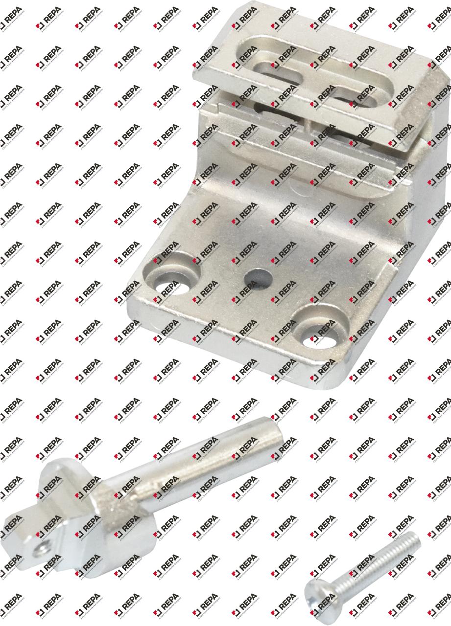 supporto rotazione L 42mm lar. 38mm H 48mm