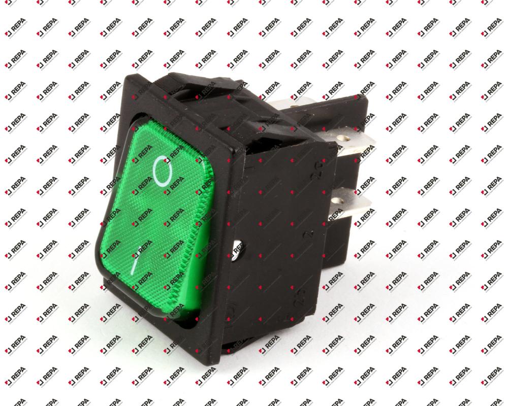 SWITCH ROCKER LIGHTED