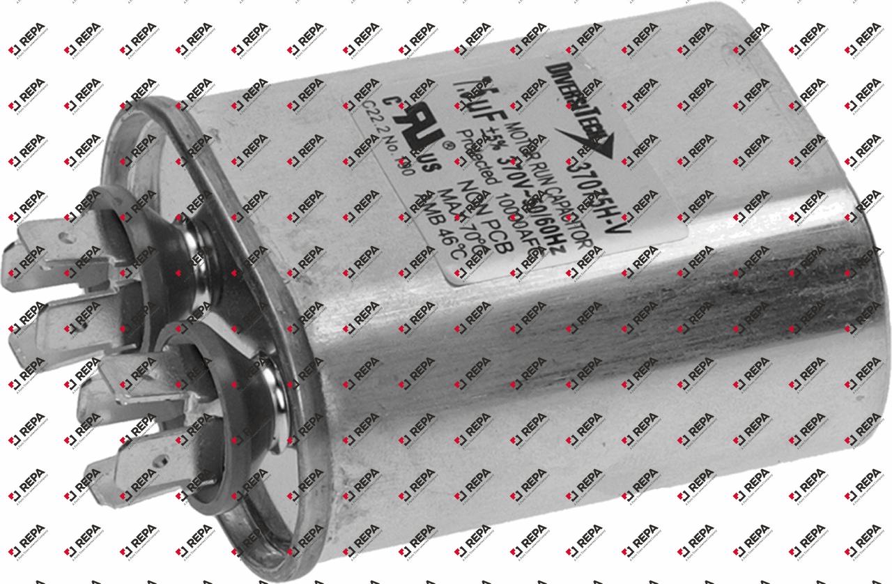 CAPACITOR 7.5 MFD, 370 VAC