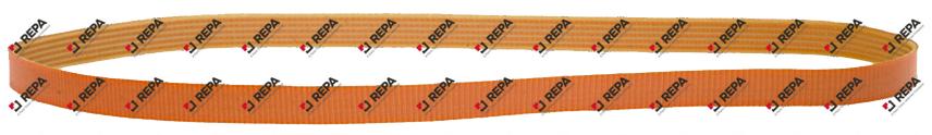 cinghia poly-V alette 6 lar. 12mm L 660mm
