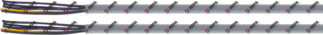 PVC-Kabel 5-polig 0,75mm² grau Leiter Kupfer