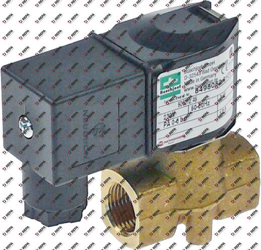 solenoid valve 2-ways 230VAC inlet 3/8"