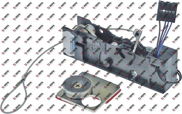 cierre electromagnético 24V tensión DC L 104mm