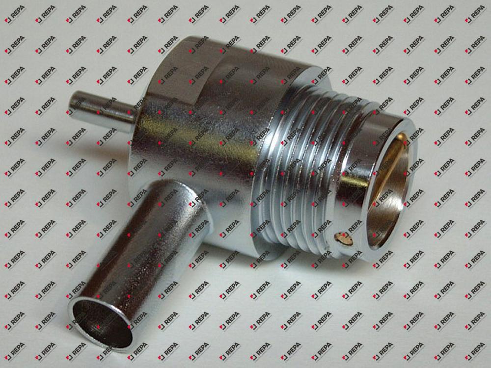 Be- und Entlüfter Gewinde 3/4" AG verchromt ø 33mm