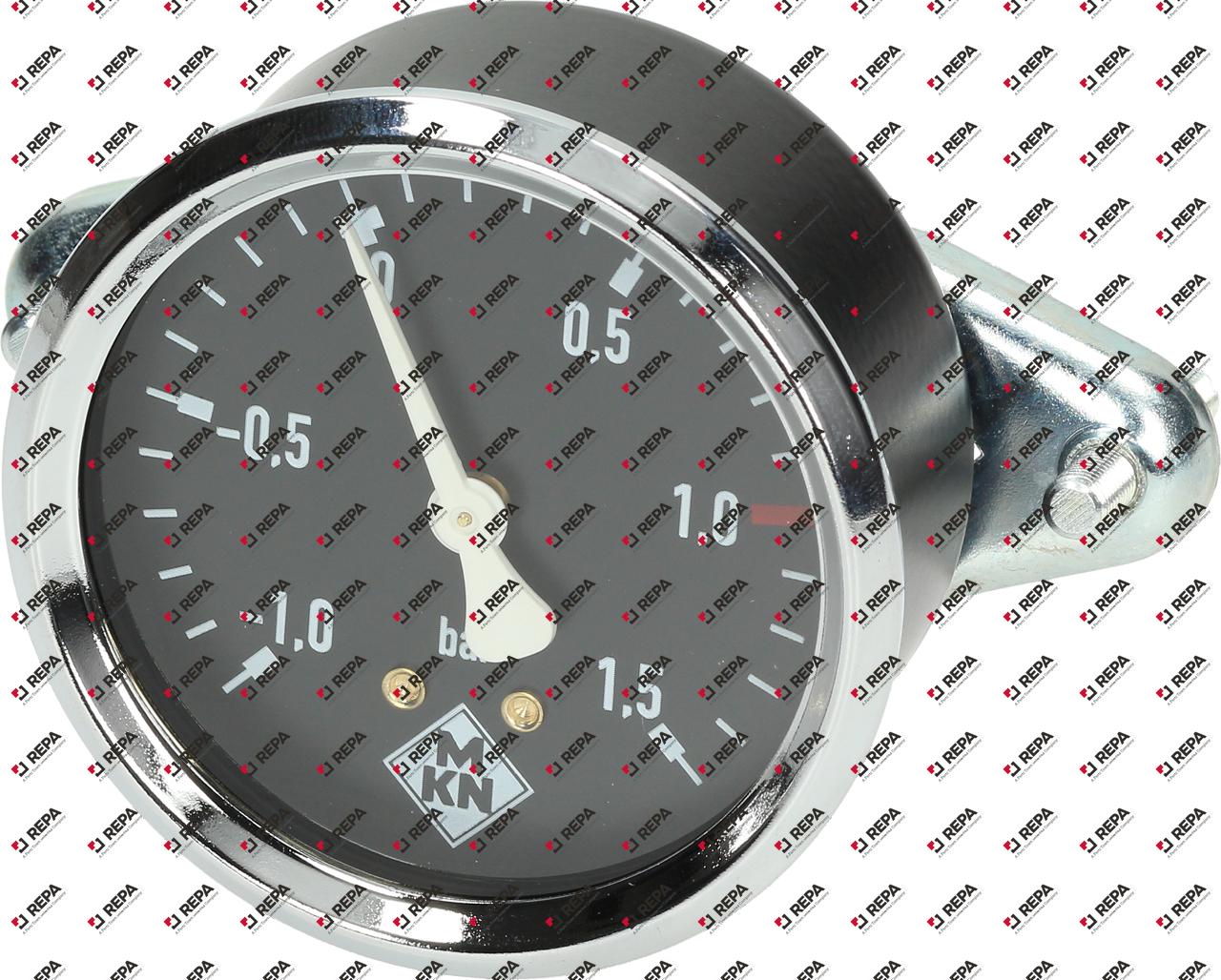 manometro ø 63mm campo di pressione -1,5 a +1,5bar
