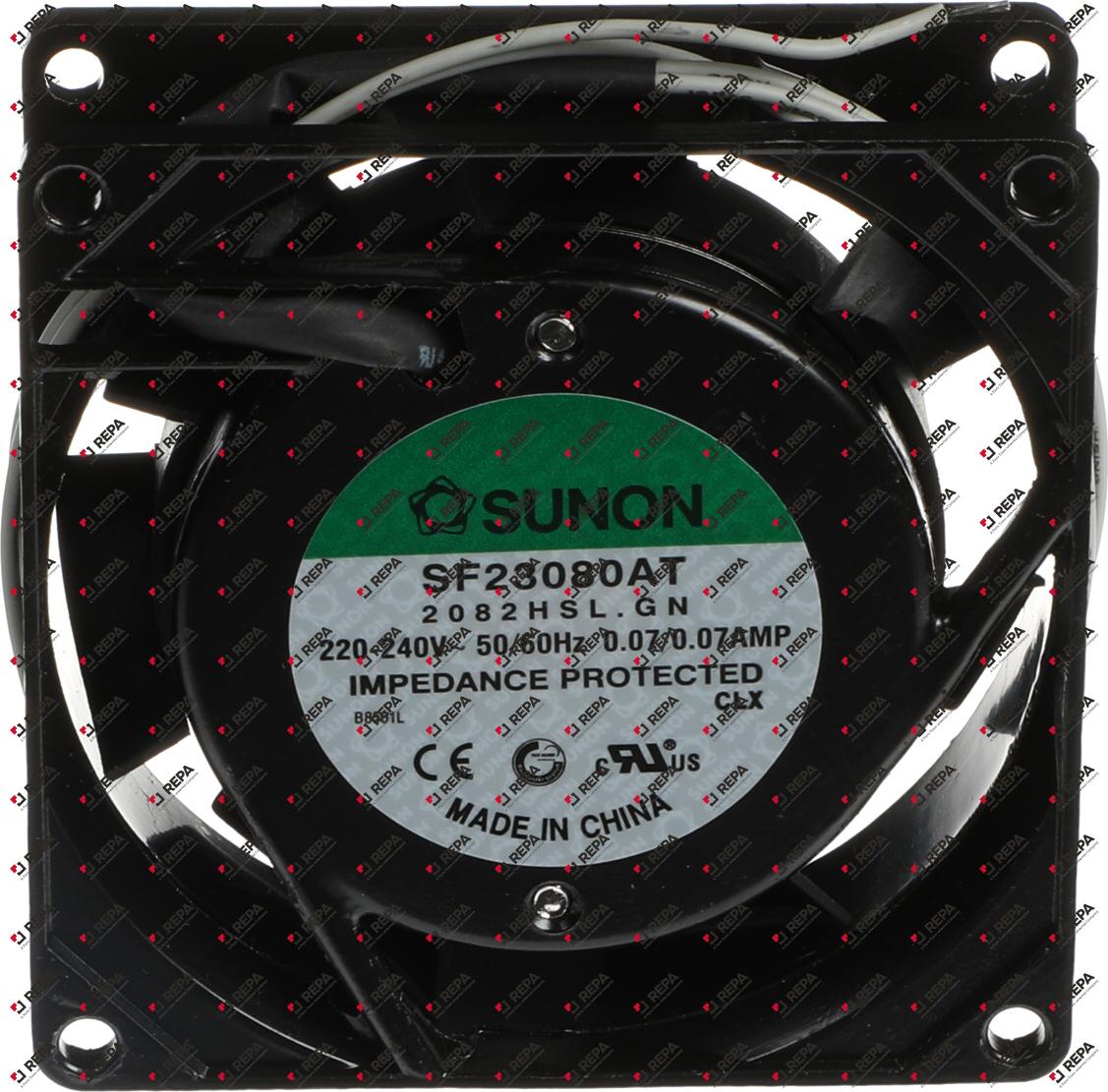 Lüfter 12W 230V  80x80mm