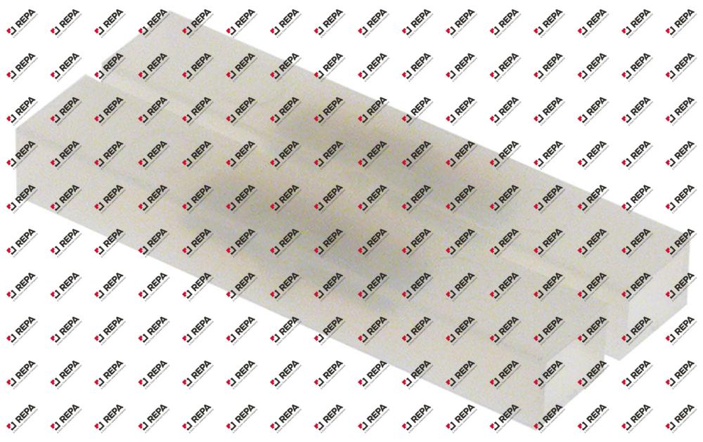 Steckverbinder 4-polig Flachstecker 6,3mm L 54mm