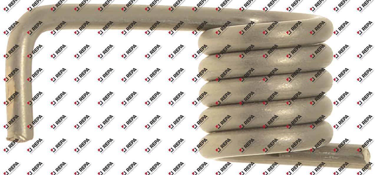 Drehfeder L1 15,5mm L2 36,5mm L3 16mm L4 14mm
