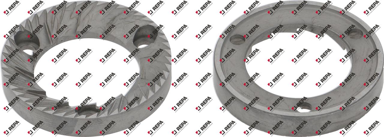 Mahlscheibenpaar Drehrichtung links D1 ø 50mm