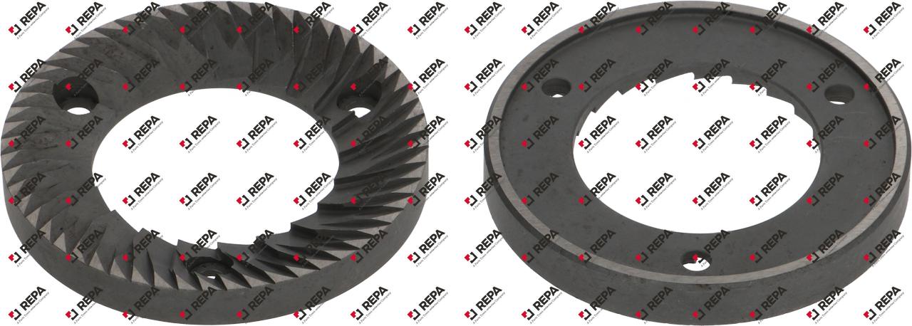 grinding burrs pair turn direction right D1 ø 74mm