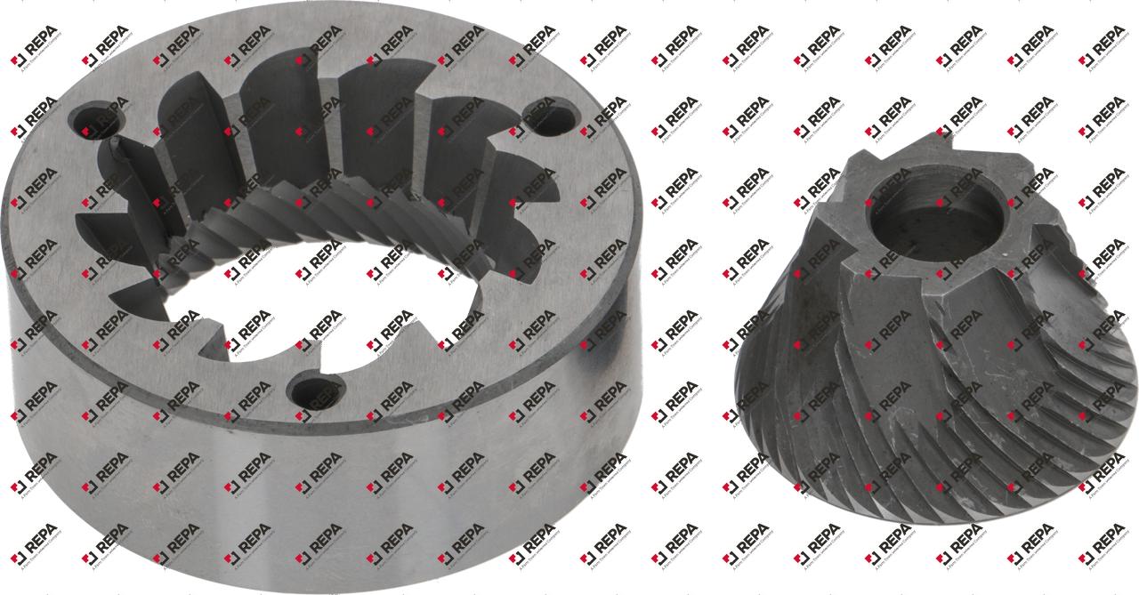 Grinding burrs pair suitable for FIORENZATO MC