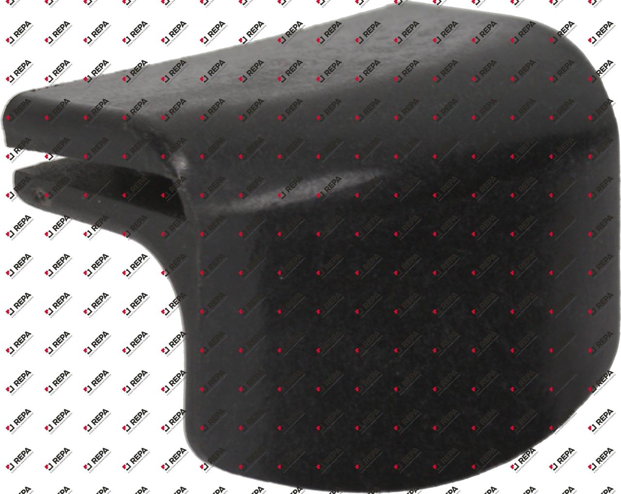 manopola a leva plastica nero