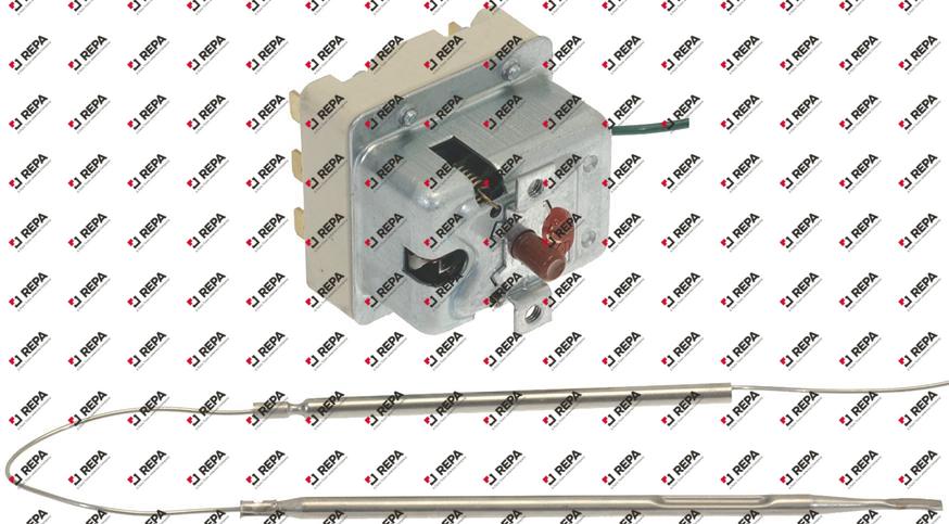 Safety thermostat switch-off temp. 230 °C 3 -pole