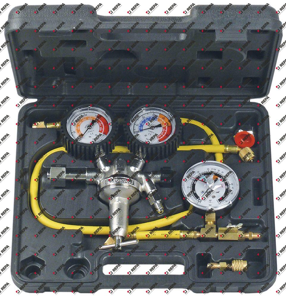 Régulateur d'azote raccord 1/4" SAE set