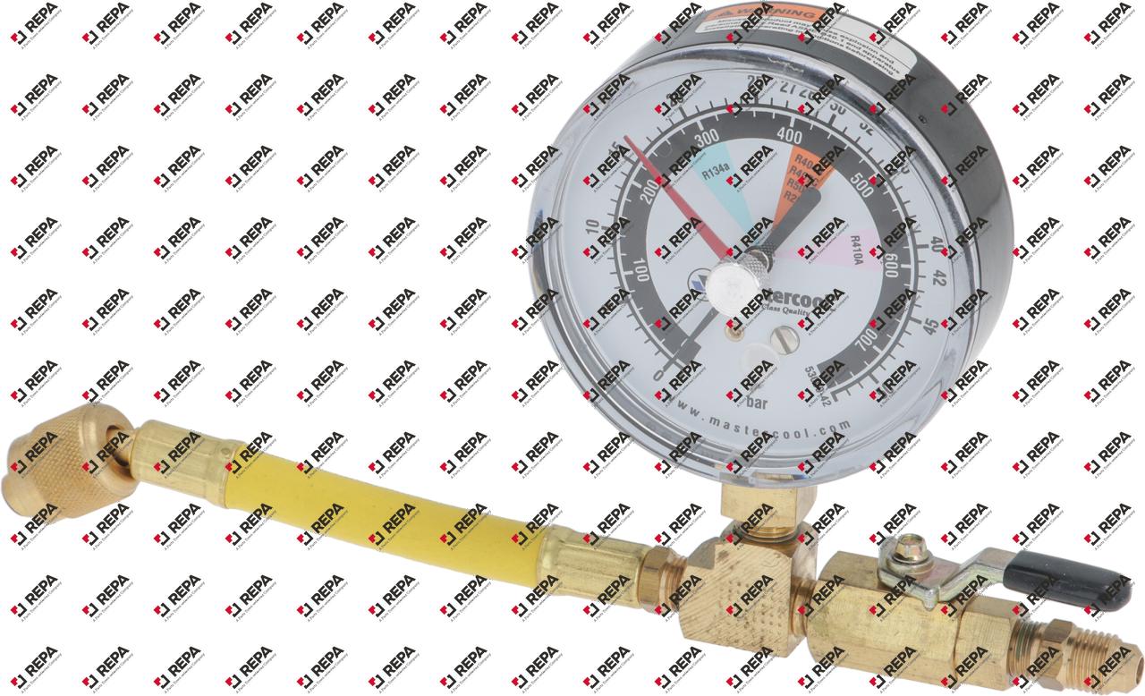 Manomètre raccord 1/4" SAE ø 80mm