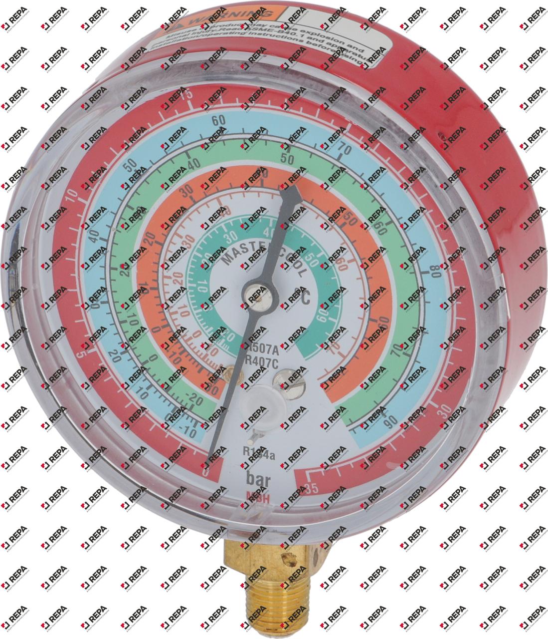 Manometer Modell MBH Anschluss 1/4" SAE ø 80mm