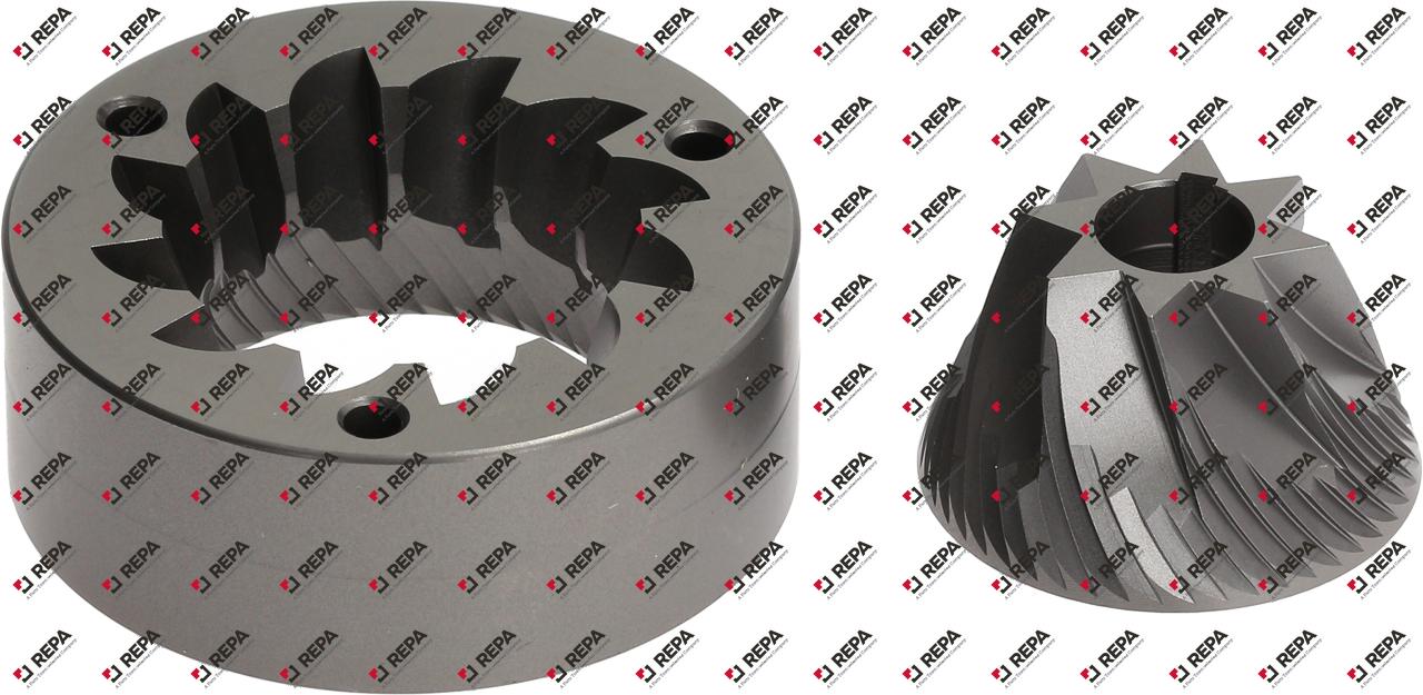 grinding burrs pair turn direction right D1 ø 63mm
