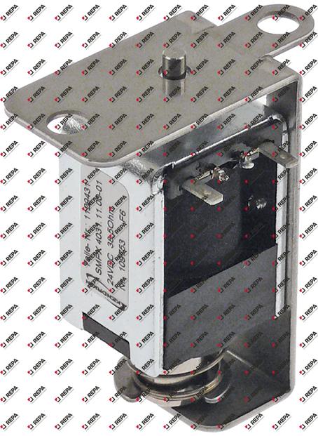 Hubmagnet 24V Spannung DC L 55mm B 26mm H 68mm
