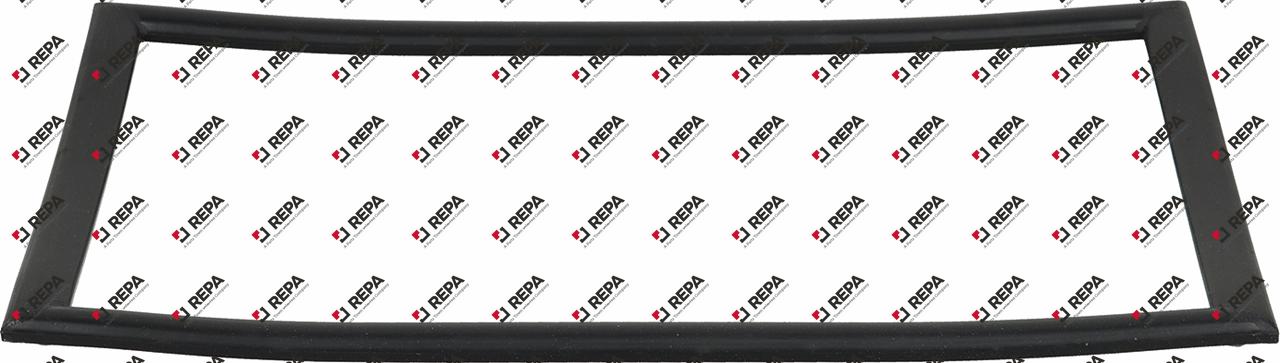 Deurrubber L 205mm B 335mm bevestigingsafstand mm