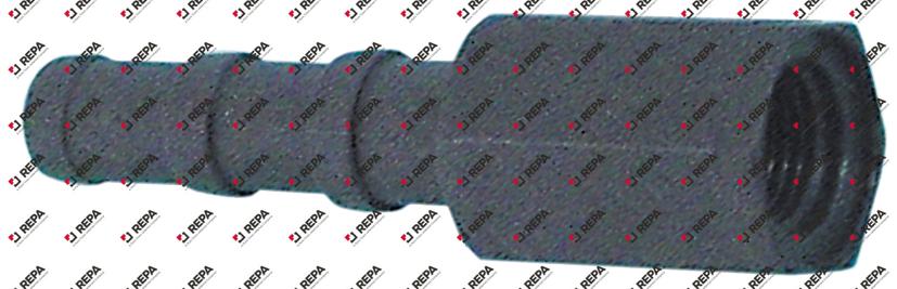 attacco per tubo tubi ø 6x8mm attacco 1/8"