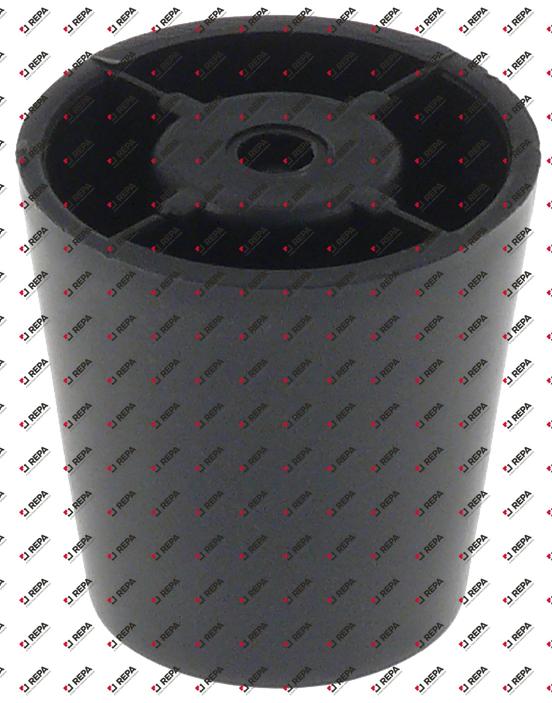 Gerätefuß ø 30mm H 30mm Bohrung ø 4,4mm Kunststoff
