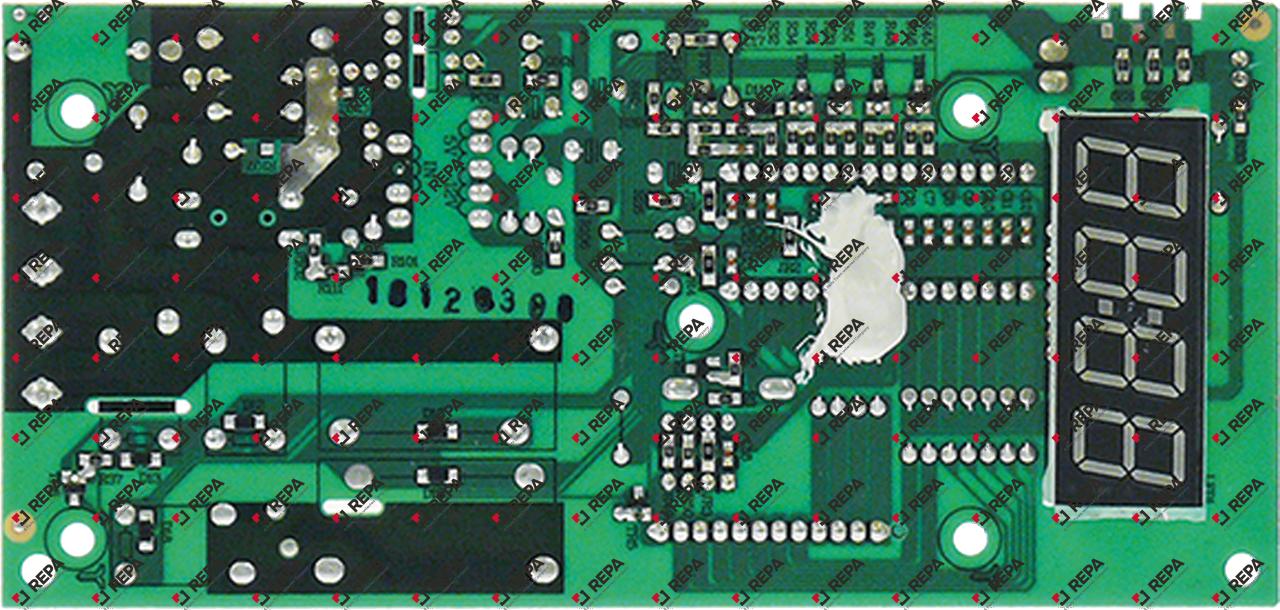 display PCB for microwave GMW1125 L 165mm W 78mm