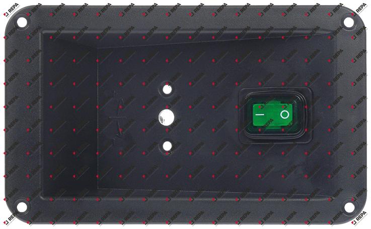 Panel de mando L 175mm An 107mm verde 0-I