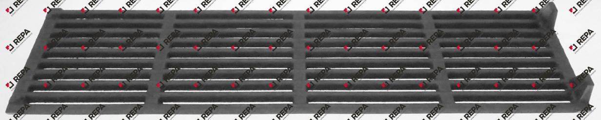 Auflagerost L 640 mm B 180 mm Gusseisen
