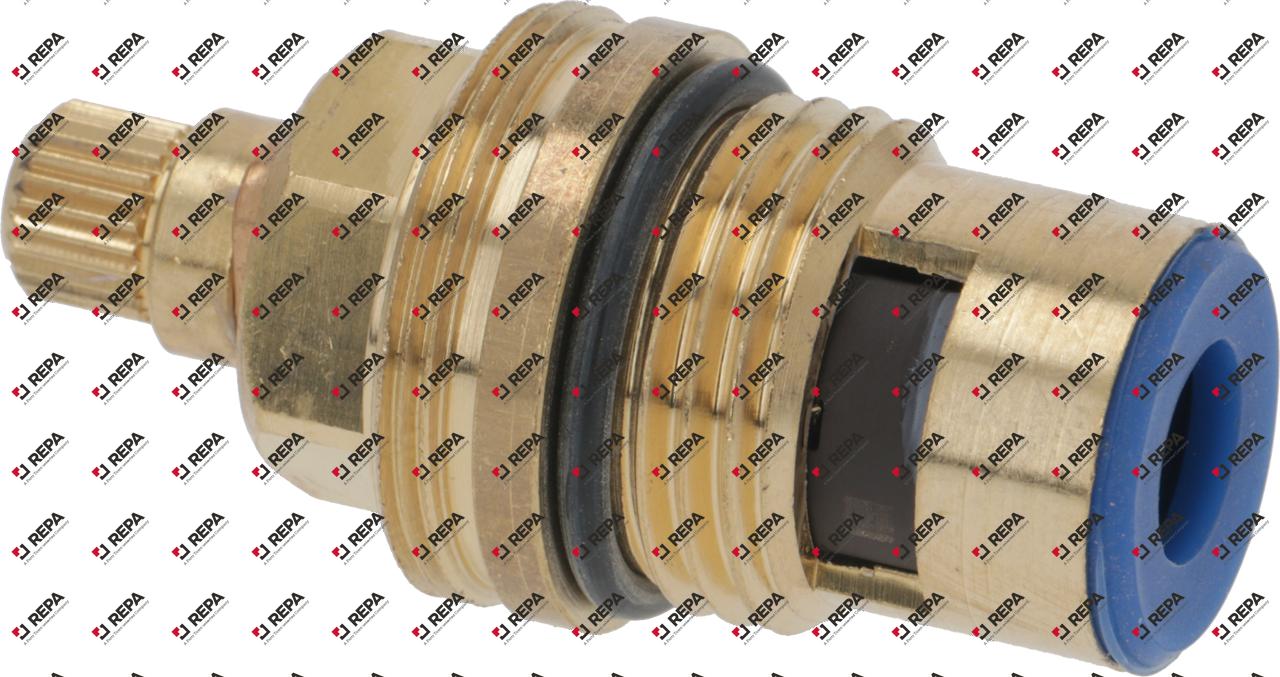 ceramic tap head without plunger bush bearing