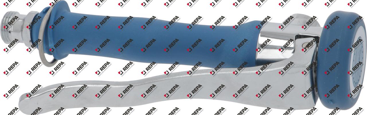 Handdouche aansluiting 1/2" OD blauw L 225mm