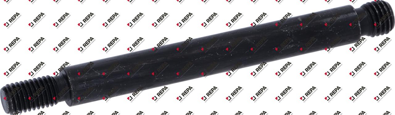 Black zinc coated door lever (type 18)