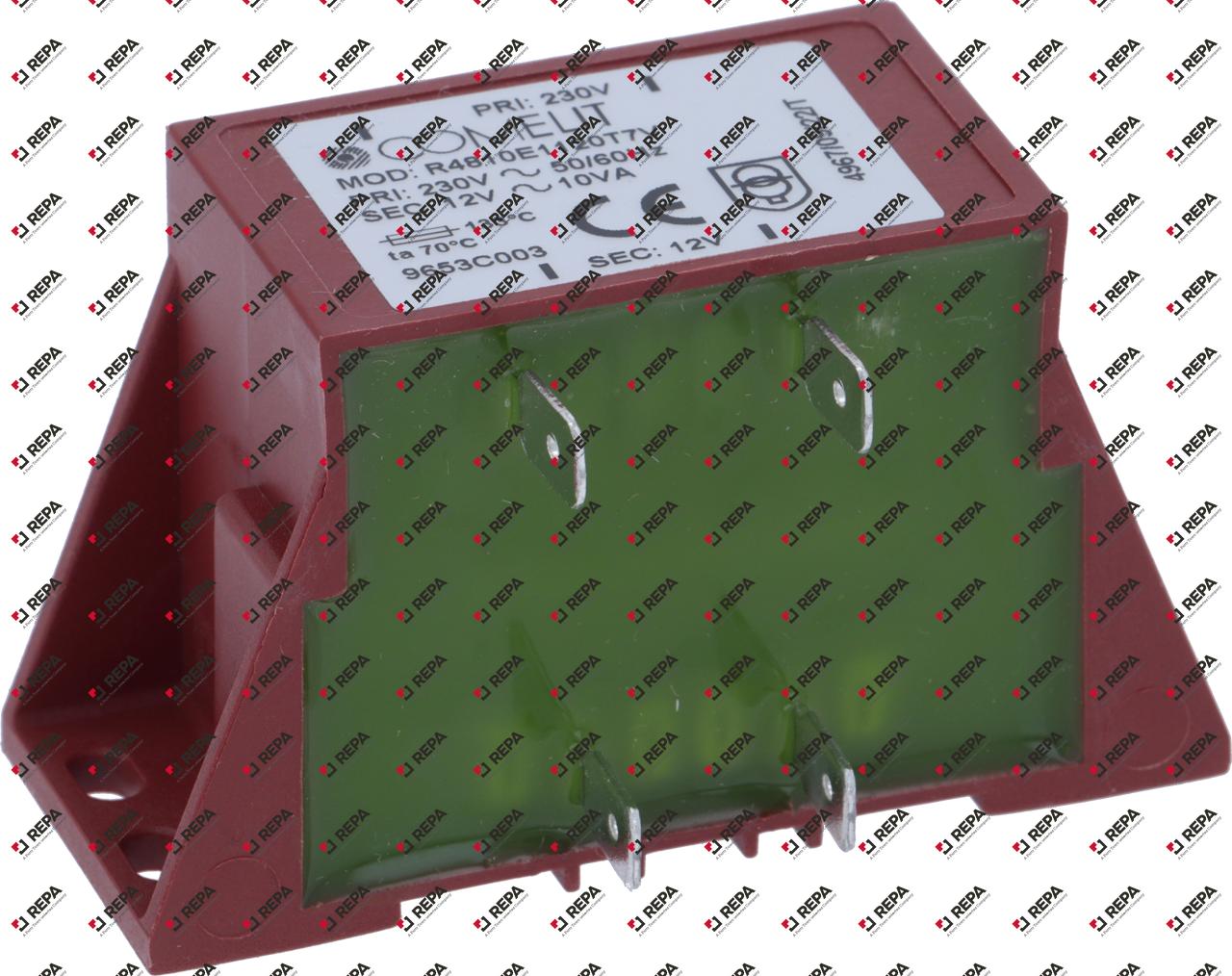 TRANSFORMER 1123593 10VA 12V 230V CLASS 2 UL