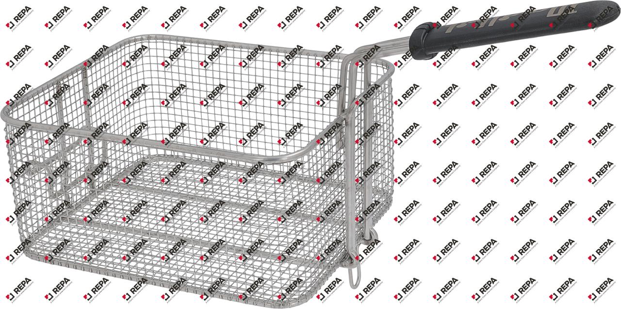 Frittierkorb Edelstahl H 160 mm L 240 mm B 210 mm