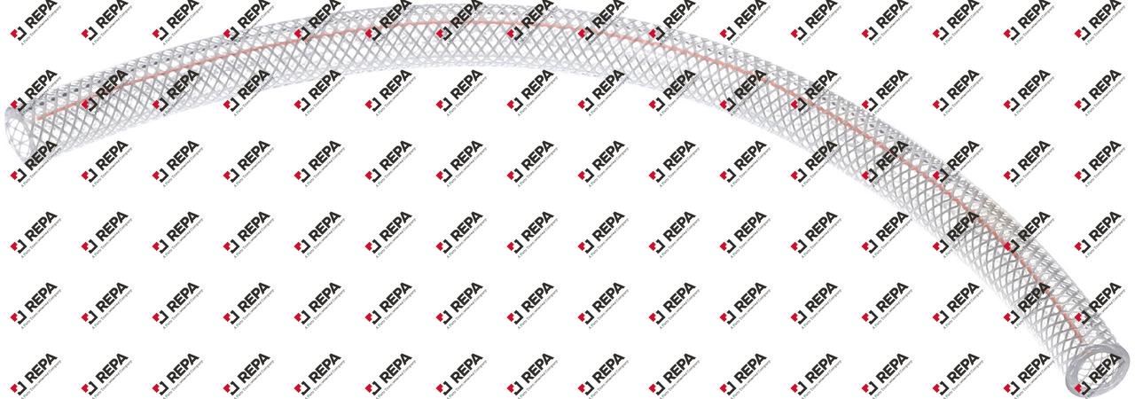 TUBE,PVC,HIGH-PRESS,CLEAR,3/8 IN ID X 19