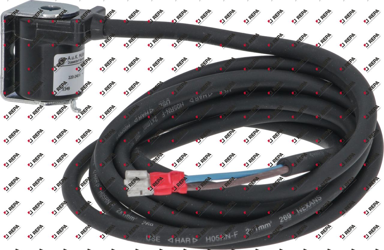 Magnetspule 230VAC Anschluss mit Kabel