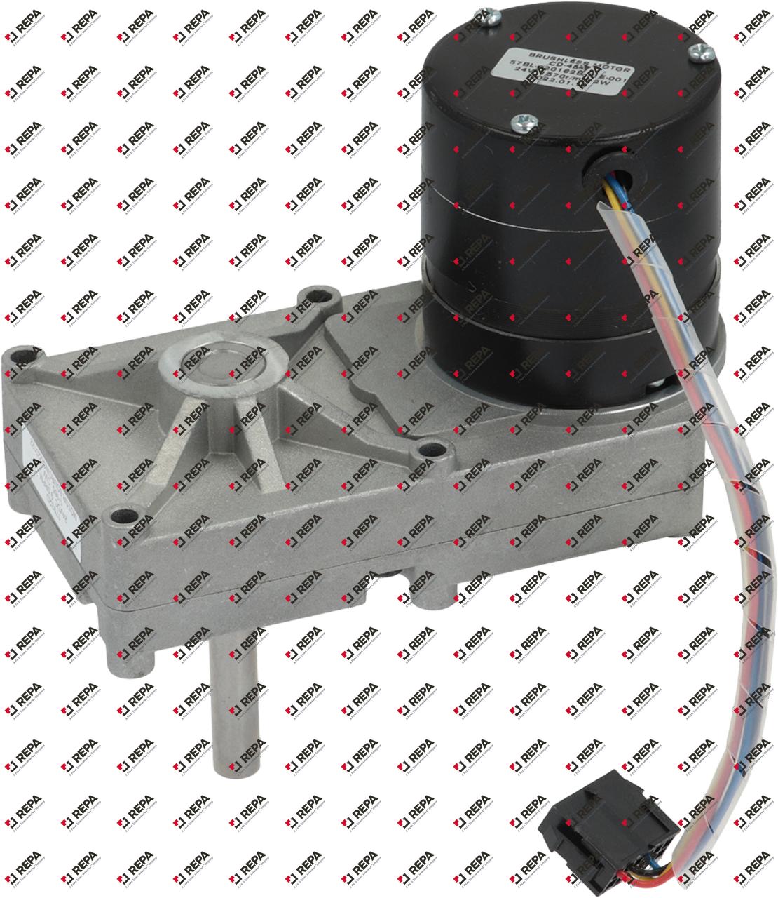 GEAR MOTOR, 24VDC,BRUSHLESS,OFFSET SHAFT