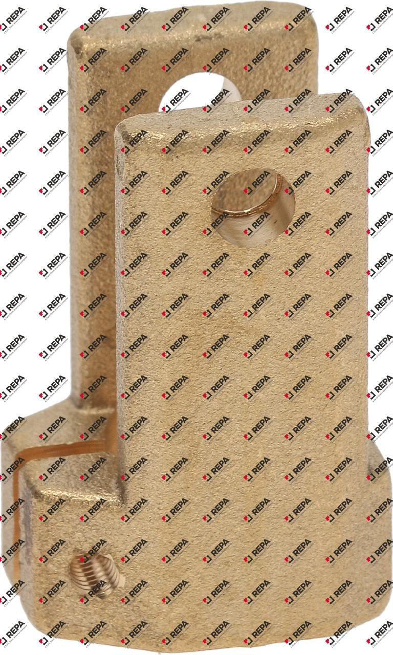 Support L 41mm lar. 26mm int. ø 16,5mm laiton