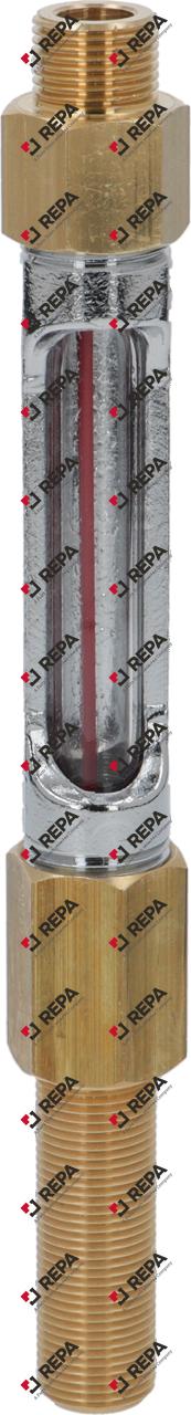 Tube de niveau filetage 3/8" ø 12mm L 195mm