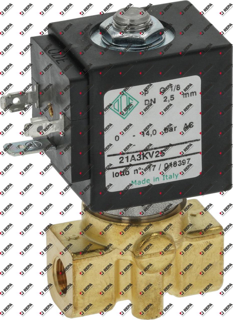 solenoid valve 2-ways 230VAC connection 1/8"