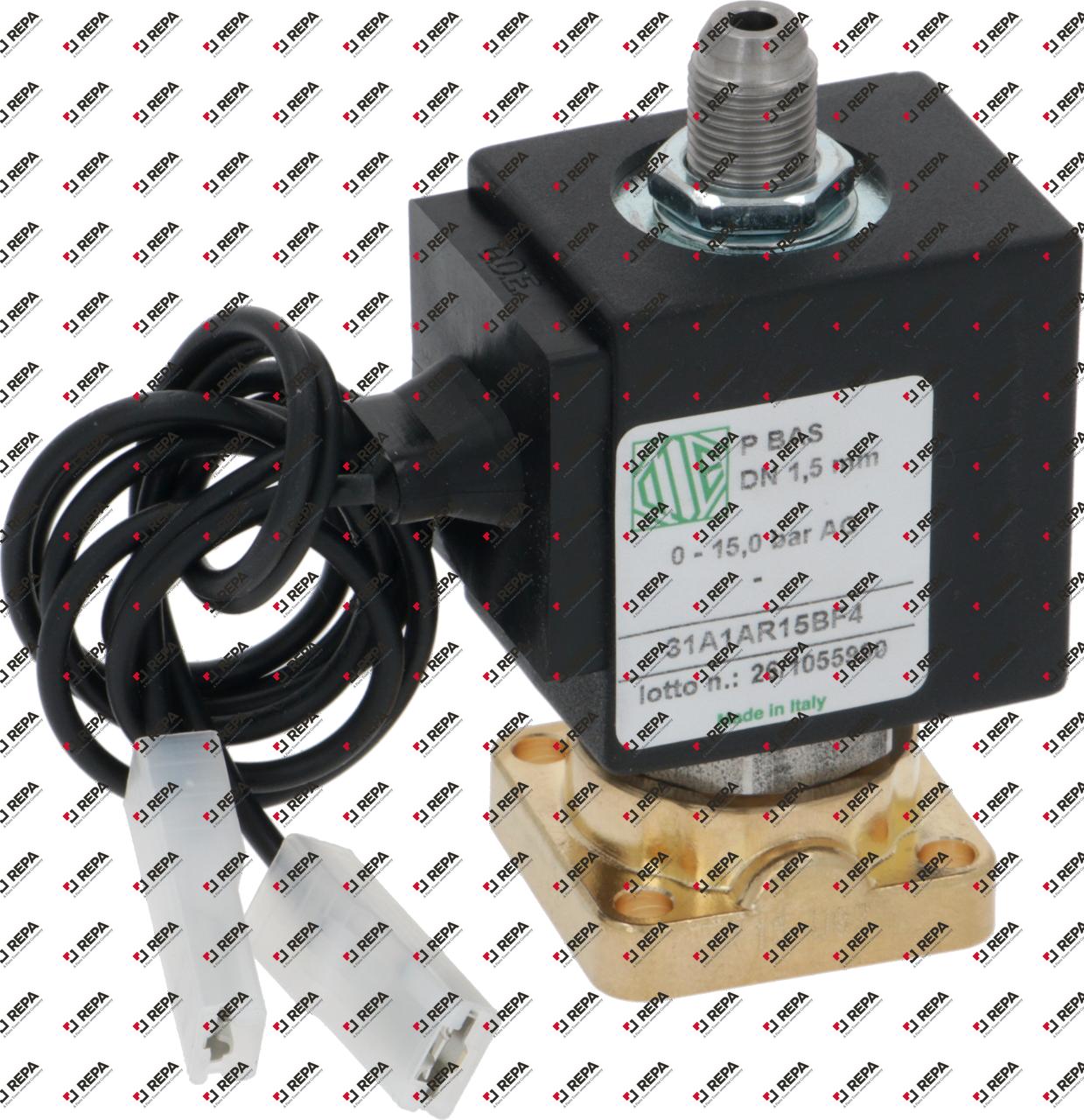 ELECTROVÁLVULA 3 VÍAS 230V CON CABLE