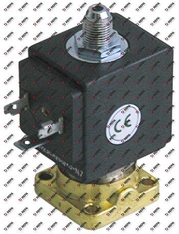 solenoid valve brass 3-ways 230VAC DN 2,5mm
