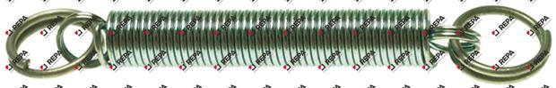 tension spring ø 5,2mm total length 51mm