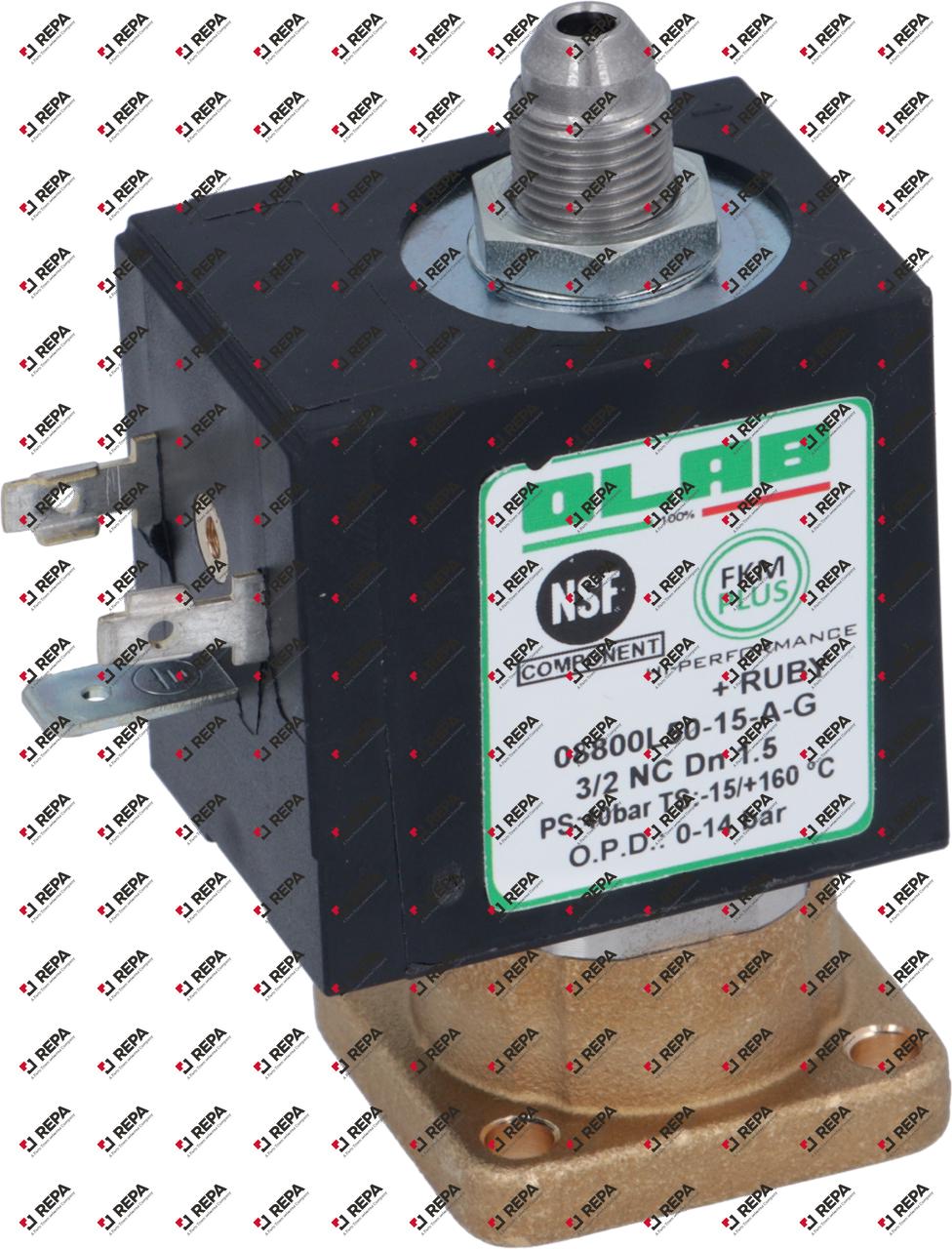 Solenoid valve Olab 3-way 220/230V