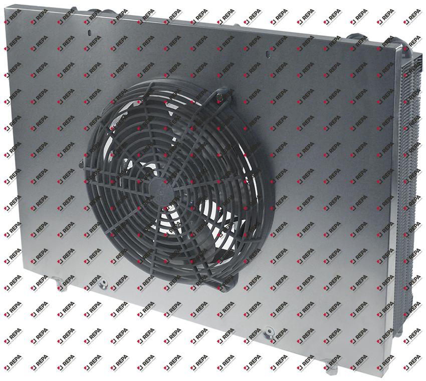 Evaporatore H 115mm L 550mm lar. 400mm