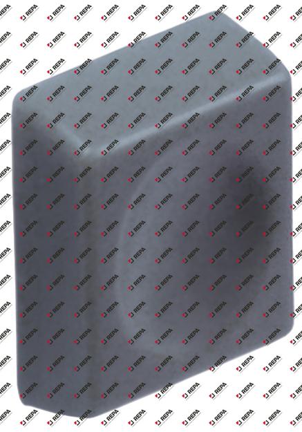 Drucktaste L 25mm B 19,5mm grau