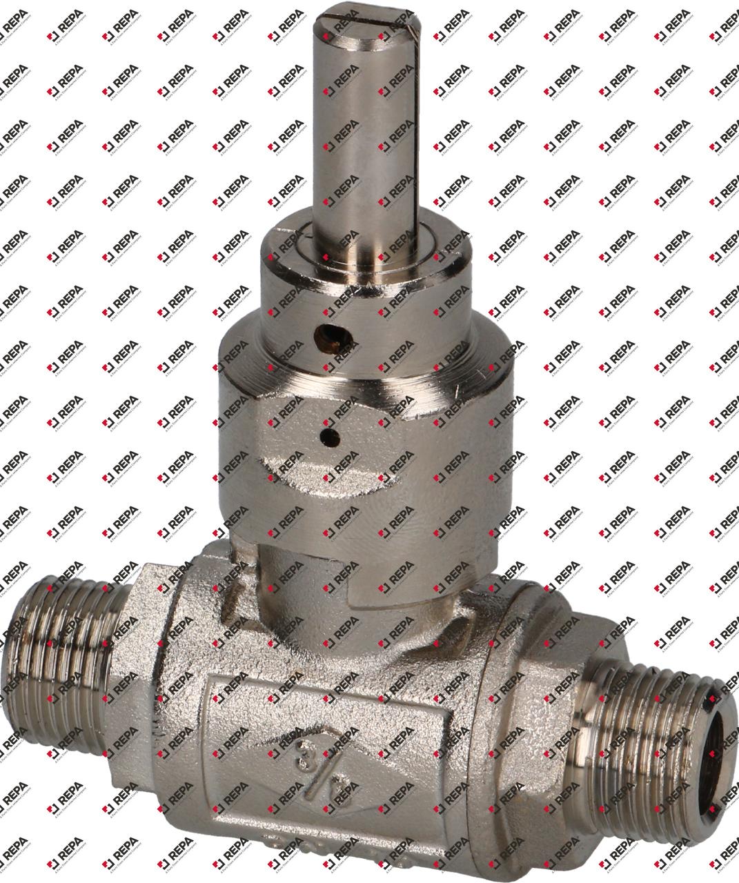Kugelhahn Eingang 3/8" AG Ausgang 3/8" AG DN10