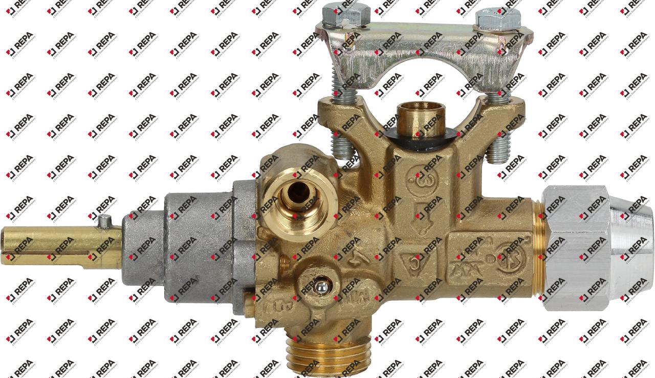 gas tap PEL type 21S gas inlet pipe flange ø21mm