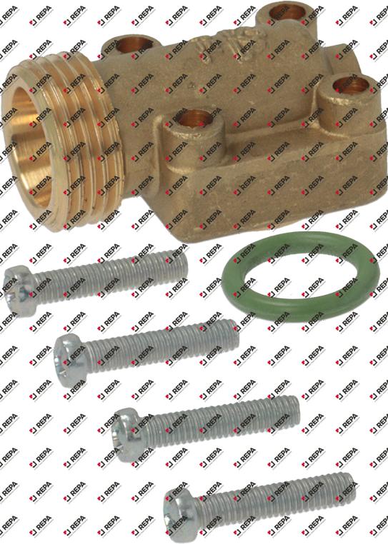Gasanschluss Gewinde M20x1,5 Rohr ø 12/10mm