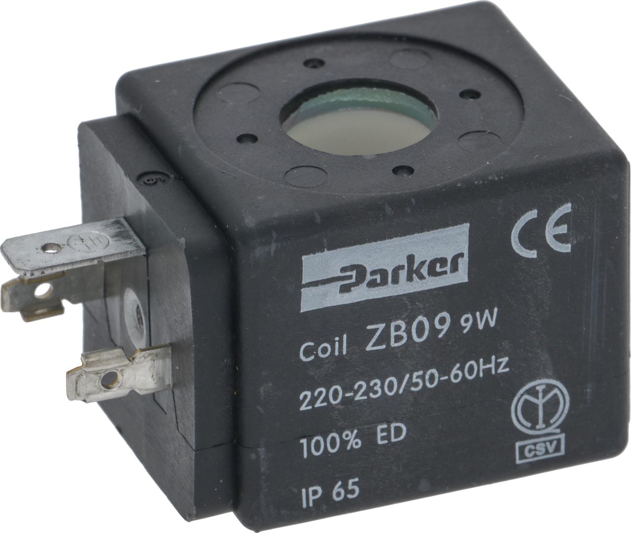 Magnetspule H 33 mm B 34 mm 230VAC PARKER 9 VA