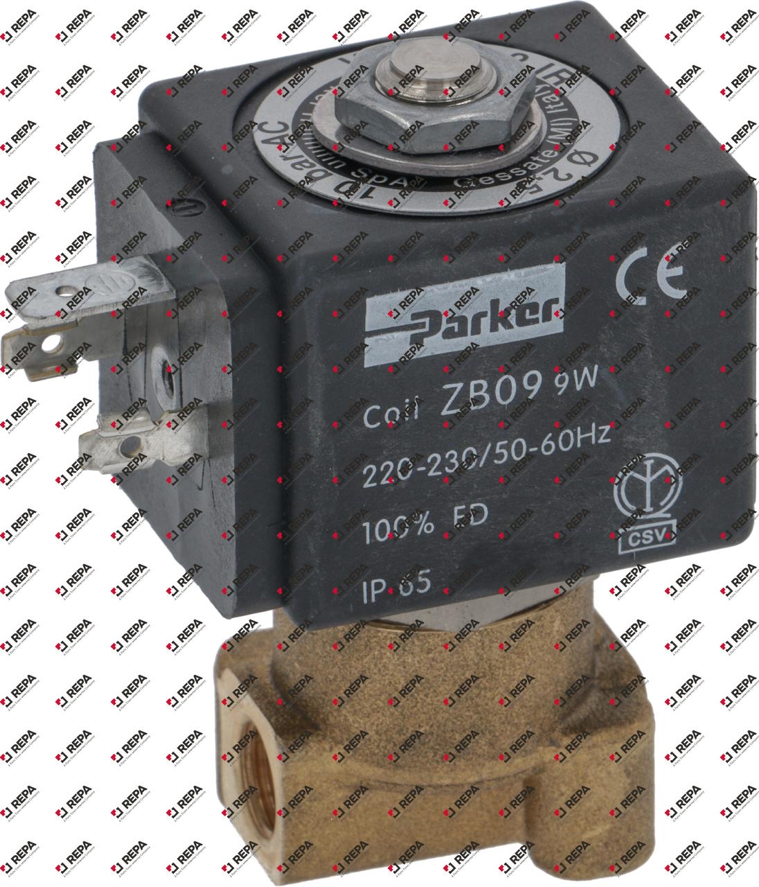 solenoid valve 2-ways 230 VAC connection 1/8"